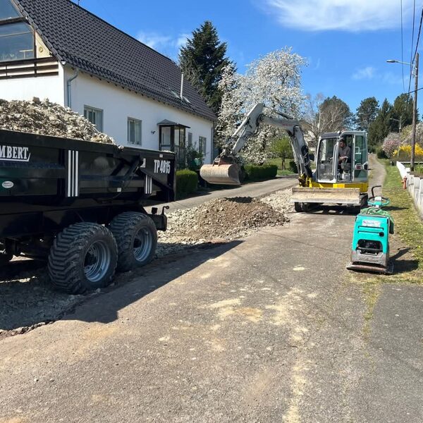 Travaux de voirie à Sarrebourg