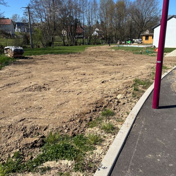 Remise à niveau d'un terrain Hommarting