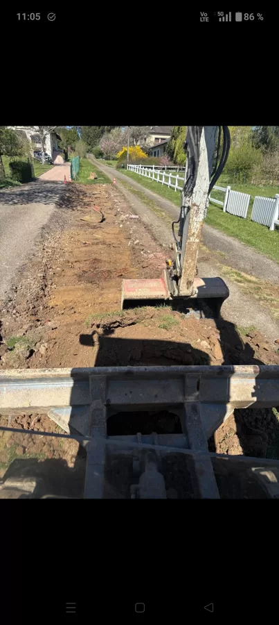 Travaux de voirie à Buhl-Lorraine