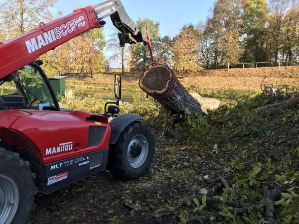 Treuil hydraulique pour Manitou